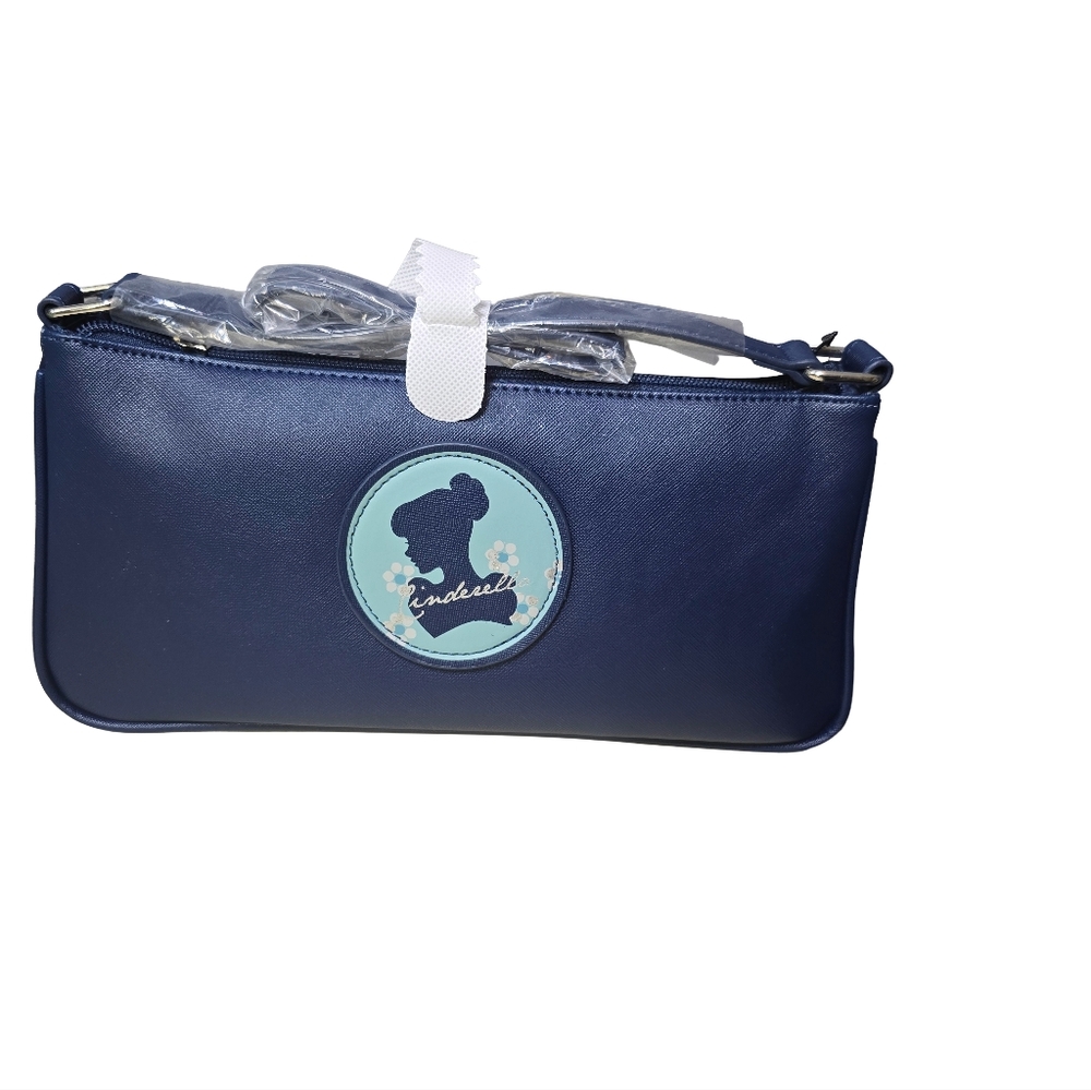 Dani Nicole Disney Cinderella Silhouette Blue Crossbody Bag NWT - Picture 2 of 4